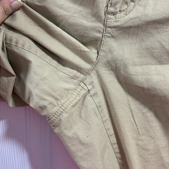 Tan Maurice’s Cargo Style Crop Pants - Picture 8 of 15